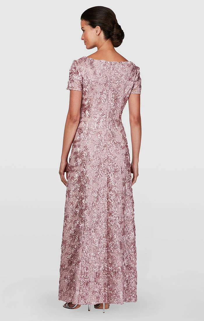 Alex Evenings 212788 Long A Line Petite Mother of the Bride Formal Dress - Primitiveus