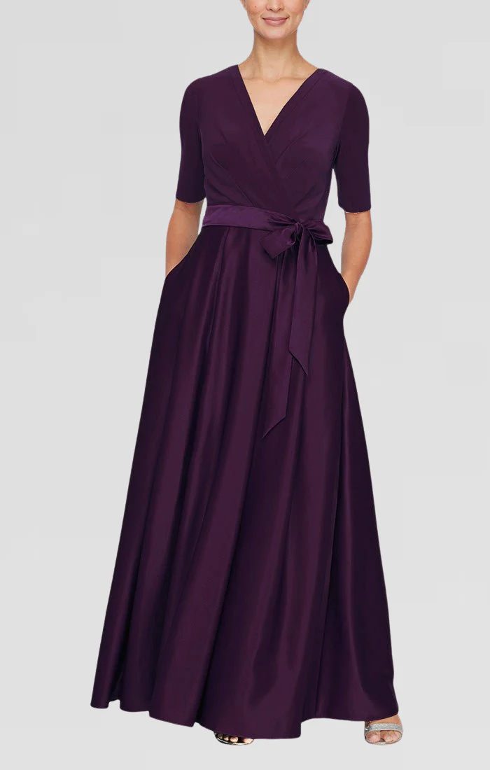 Alex Evenings 81351533 Ball Gown Long Formal Evening Mother of the Bride Dress - Primitiveus